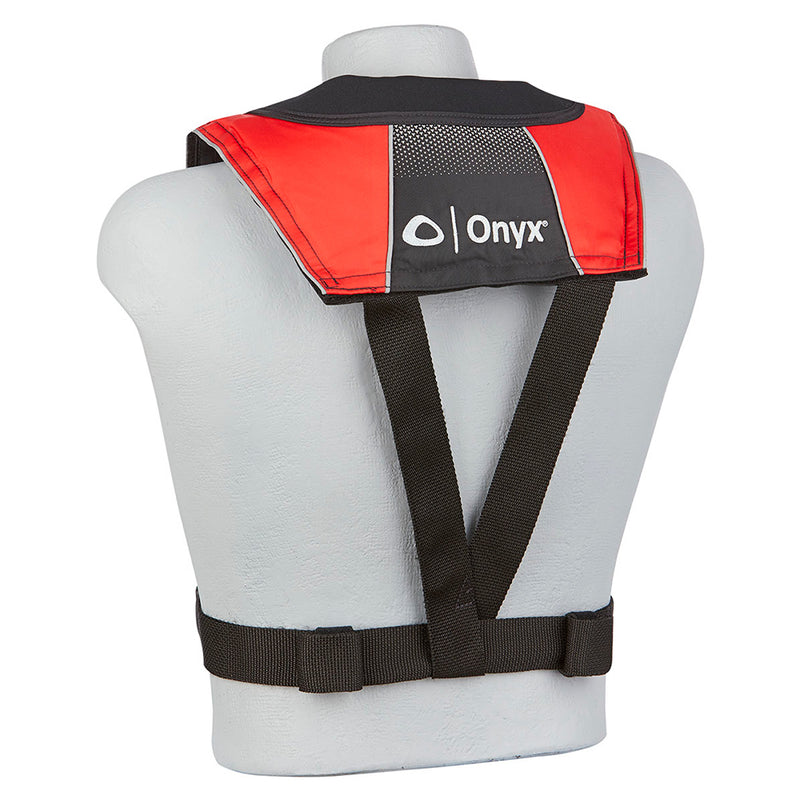 Load image into Gallery viewer, Onyx A/M-24 Series All Clear Automatic/Manual Inflatable Life Jacket - Black/Red - Adult [132200-100-004-20]
