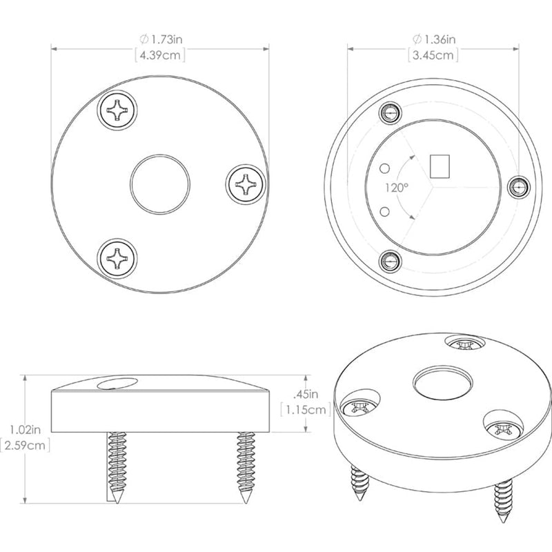 Load image into Gallery viewer, Lumitec Anywhere - LED Utility Light - Spectrum RGBW, Brushed [101037]
