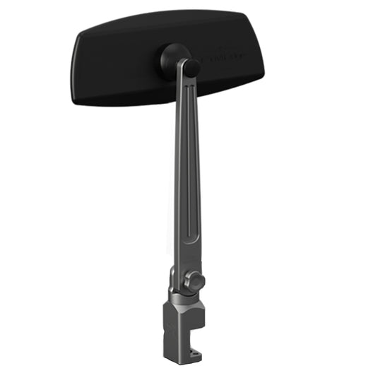 PTM Watersports Pontoon Mirror/Bracket Kit w/VR-100 Pro  PCX-200 (Titanium Grey) [P13157-200TEBGR]