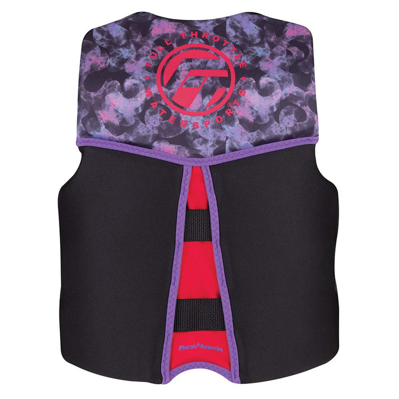 Load image into Gallery viewer, Full Throttle Youth Rapid-Dry Flex-Back Life Jacket - Pink/Black [142500-105-002-22]
