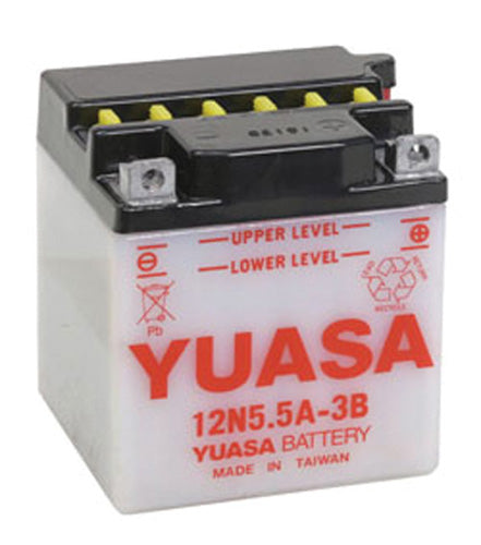 YUASA 12N5.5A-3B CONVENTIONAL 12 VOLT BATTERY