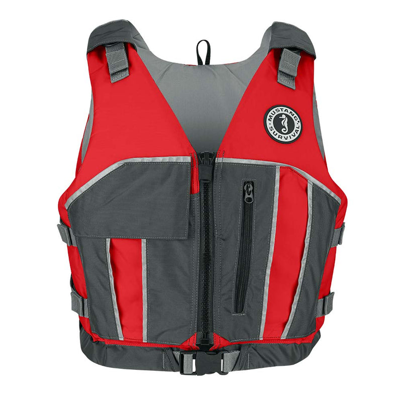 Load image into Gallery viewer, Mustang Reflex Foam Vest - Red/Grey - XL/XXL [MV7020-861-XL/XXL-216]
