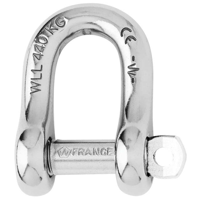 Wichard Captive Pin D Shackle - Diameter 4mm - 5/32