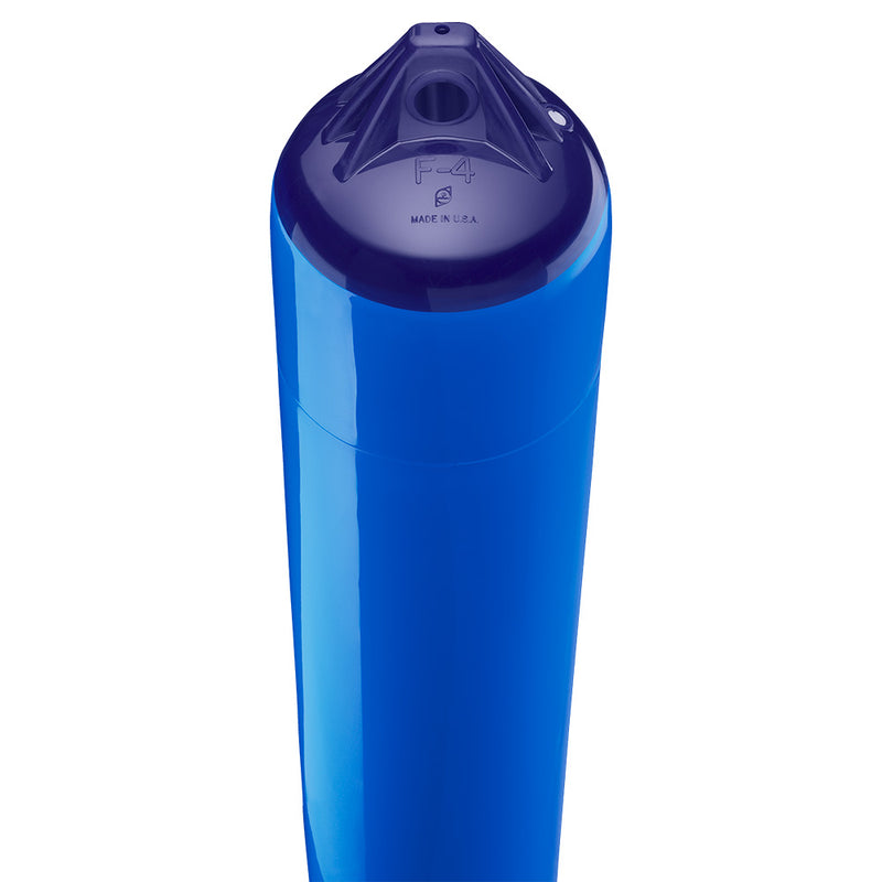 Load image into Gallery viewer, Polyform F-4 Twin Eye Fender 8.5&quot; x 40.5&quot; - Blue [F-4 BLUE]
