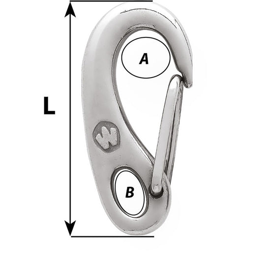 Wichard Snap Hook - Length 3-15/16