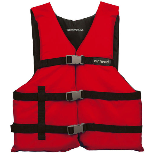 AIRHEAD UNIVERSAL SL ADULT PFD, RED