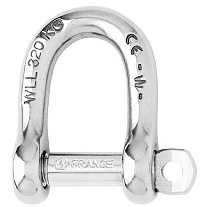 Load image into Gallery viewer, Wichard Not Self-Locking D Shackle - 14mm Diameter - 9/16&quot; [01207]
