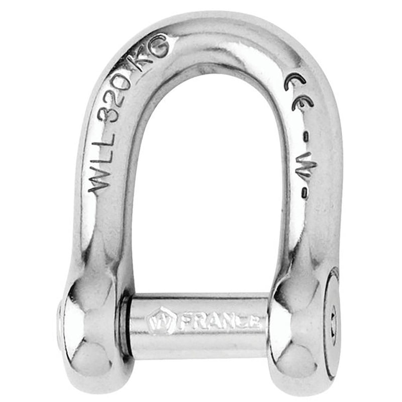 Load image into Gallery viewer, Wichard Self-Locking Allen Head Pin D Shackle - 8mm Diameter - 5/16&quot; [01304]
