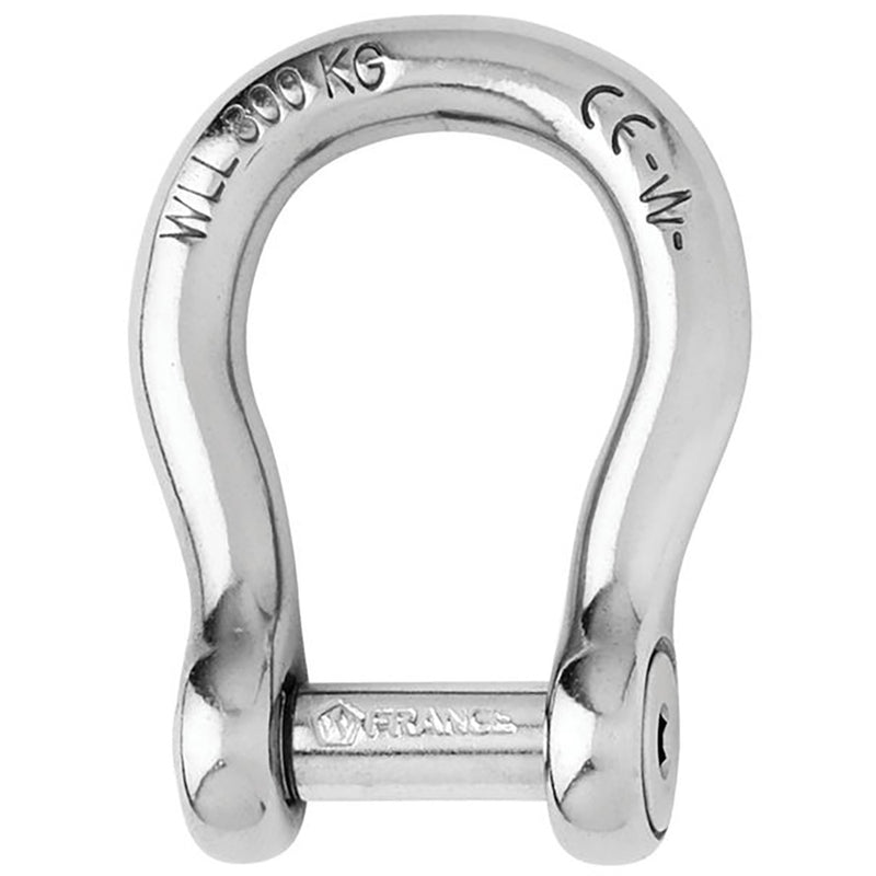 Load image into Gallery viewer, Wichard Self-Locking Allen Head Pin Bow Shackle - 6mm Diameter - 1/4&quot; [01343]
