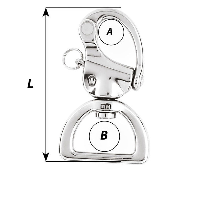 Load image into Gallery viewer, Wichard Webbing Snap Shackle - 3-1/8&quot; [02374]
