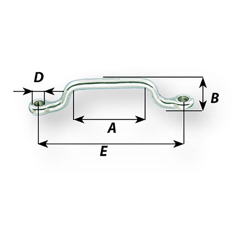 Load image into Gallery viewer, Wichard Webbing Eye Strap - 4mm Diameter - 5/32&quot; - 56mm Spacing - 2-13/64&quot; [09211]
