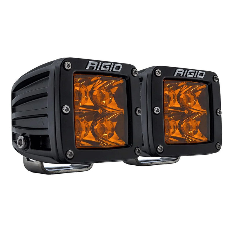 Load image into Gallery viewer, RIGID Industries D-Series Spot w/Amber Pro Lens - Pair [20252]
