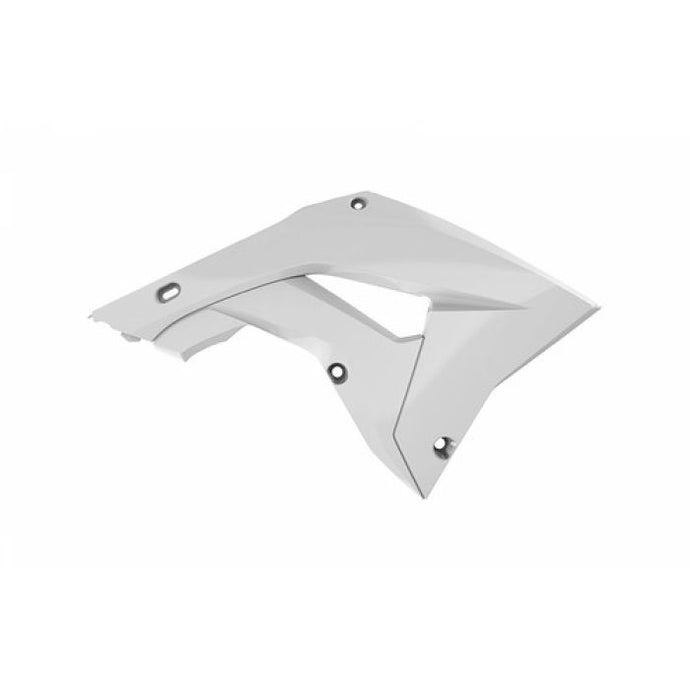 POLISPORT  RADIATOR SCOOPS RESTYLING HONDA, WHITE