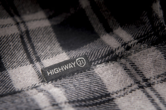 MARKSMAN FLANNEL BLACK/GREY LG