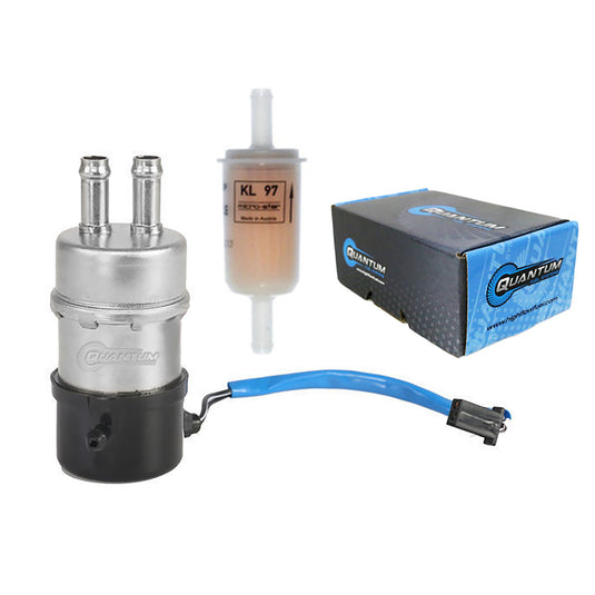 OEM Replacement Frame-Mounted Electric Fuel Pump w/ Fuel Filter HFP-181-010-F3 image 1