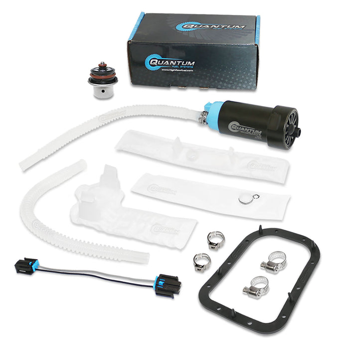 OEM Replacement In-Tank EFI Fuel Pump w/ Fuel Pressure Regulator, Tank Seal, Strainer HFP-370HD-RT24 image 1