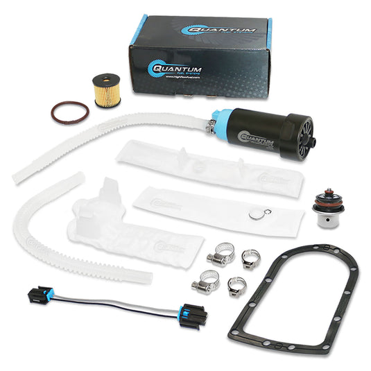 OEM Replacement In-Tank EFI Fuel Pump w/ Fuel Pressure Regulator, Tank Seal, Fuel Filter, Strainer HFP-370HD-RT5F image 1