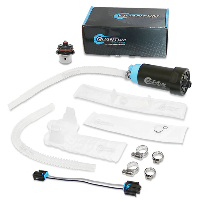 OEM Replacement In-Tank EFI Fuel Pump w/ Fuel Pressure Regulator, Strainer HFP-370HD-R image 1