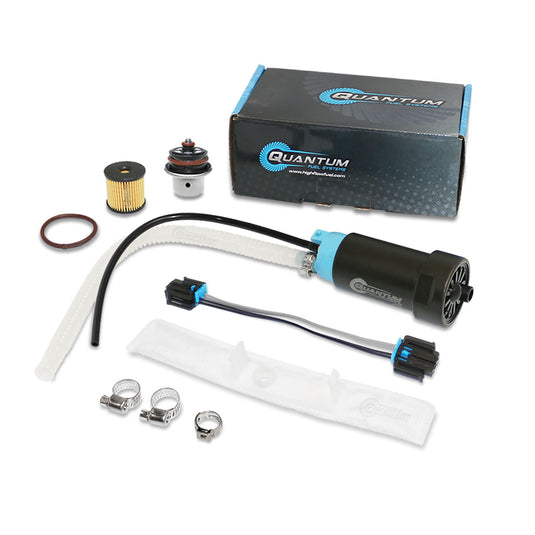 OEM Replacement In-Tank EFI Fuel Pump w/ Fuel Pressure Regulator, Fuel Filter, Strainer HFP-371HD-RF image 1