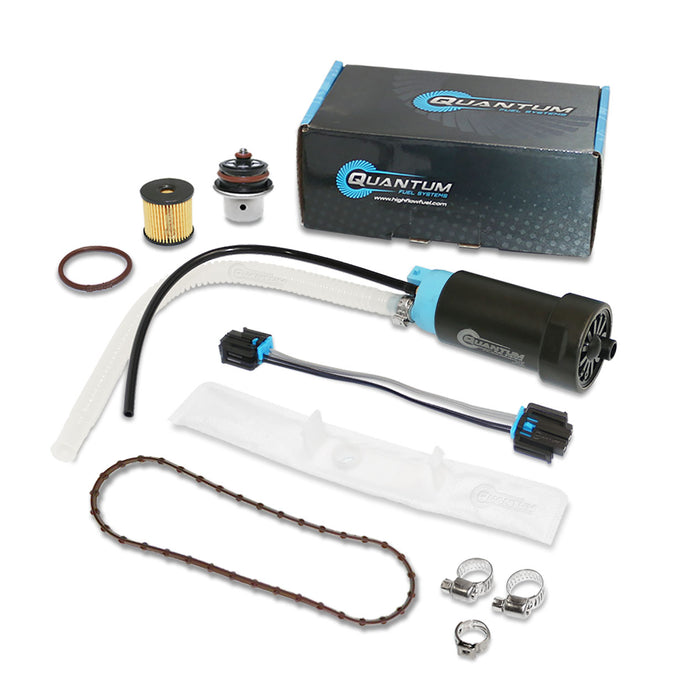 OEM Replacement In-Tank EFI Fuel Pump w/ Fuel Pressure Regulator, Tank Seal, Fuel Filter, Strainer HFP-371HD-RTF image 1