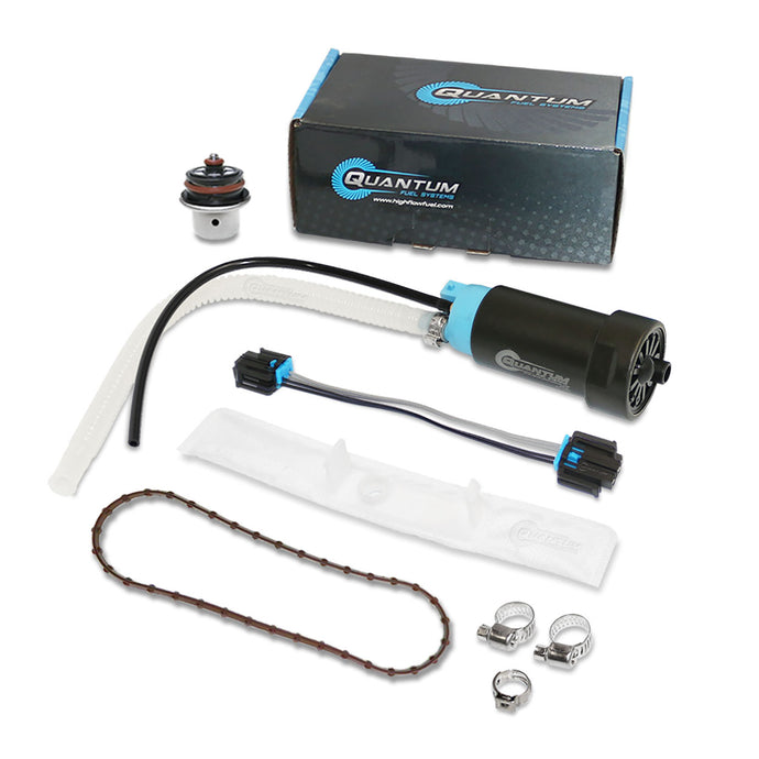 OEM Replacement In-Tank EFI Fuel Pump w/ Fuel Pressure Regulator, Tank Seal, Strainer HFP-371HD-RT image 1