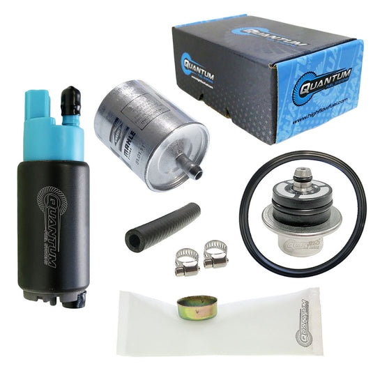 OEM Replacement In-Tank EFI Fuel Pump w/ Fuel Pressure Regulator, Tank Seal, Fuel Filter, Strainer HFP-382-BR2TF image 1