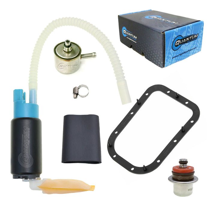 OEM Replacement In-Tank EFI Fuel Pump w/ Fuel Pressure Regulator, Tank Seal, Fuel Filter, Strainer HFP-382-HDR2T3F image 1