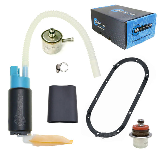 OEM Replacement In-Tank EFI Fuel Pump w/ Fuel Pressure Regulator, Tank Seal, Fuel Filter, Strainer HFP-382-HDR2TF image 1