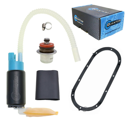 OEM Replacement In-Tank EFI Fuel Pump w/ Fuel Pressure Regulator, Tank Seal, Strainer HFP-382-HDR2T image 1