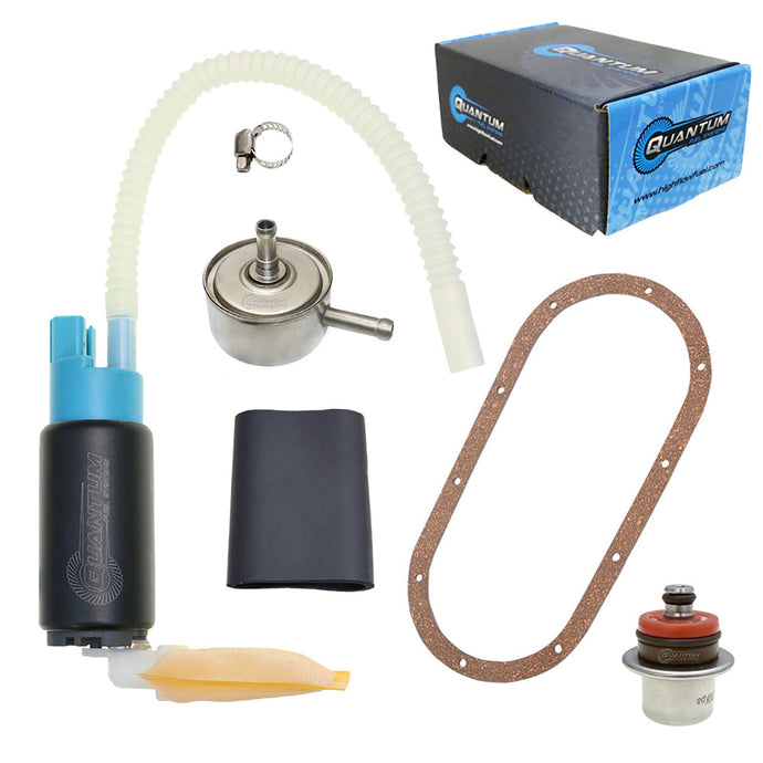 OEM Replacement In-Tank EFI Fuel Pump w/ Fuel Pressure Regulator, Tank Seal, Fuel Filter, Strainer HFP-382-HDRT2F2 image 1