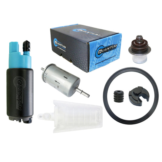 OEM Replacement In-Tank EFI Fuel Pump w/ Fuel Pressure Regulator, Tank Seal, Fuel Filter, Strainer HFP-382-P2F image 1