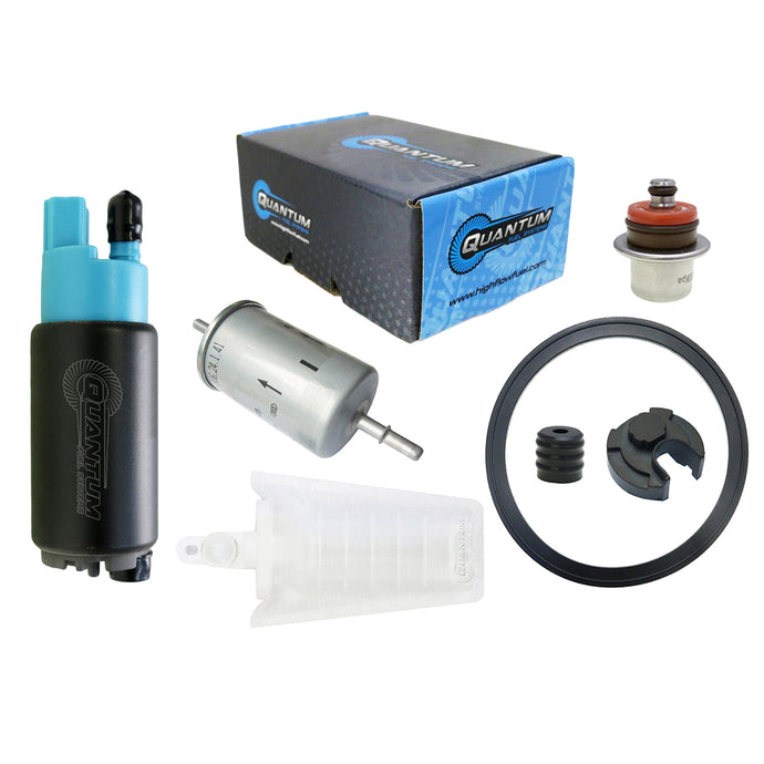 OEM Replacement In-Tank EFI Fuel Pump w/ Fuel Pressure Regulator, Tank Seal, Fuel Filter, Strainer HFP-382-PF image 1