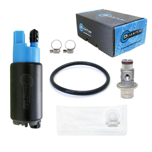 OEM Replacement In-Tank EFI Fuel Pump w/ Fuel Pressure Regulator, Tank Seal, Strainer HFP-382-S122RT image 1