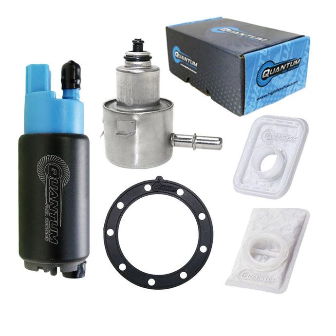 OEM Replacement In-Tank EFI Fuel Pump w/ Fuel Pressure Regulator, Tank Seal, Strainer HFP-382-SDRT image 1