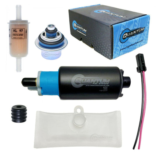 OEM Replacement In-Tank EFI Fuel Pump w/ Fuel Pressure Regulator, Fuel Filter, Strainer HFP-383-RF image 1