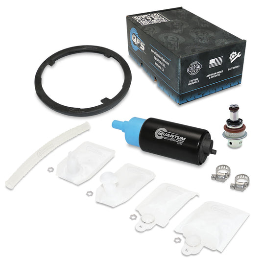 OEM Replacement In-Tank EFI Fuel Pump w/ Fuel Pressure Regulator, Tank Seal, Strainer HFP-390-UR3T3 image 1