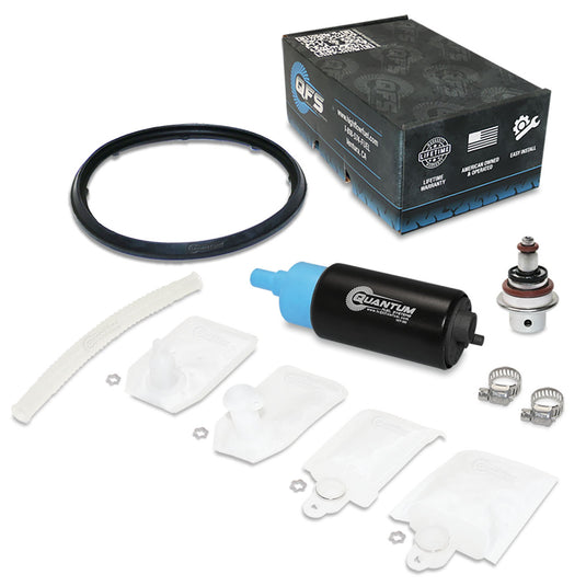 OEM Replacement In-Tank EFI Fuel Pump w/ Fuel Pressure Regulator, Tank Seal, Strainer HFP-390-URT2 image 1