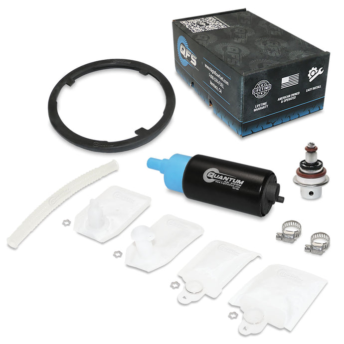 OEM Replacement In-Tank EFI Fuel Pump w/ Fuel Pressure Regulator, Tank Seal, Strainer HFP-390-URT3 image 1