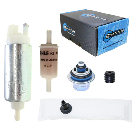 OEM Replacement In-Tank EFI Fuel Pump w/ Fuel Pressure Regulator, Fuel Filter, Strainer HFP-404-R3F image 1