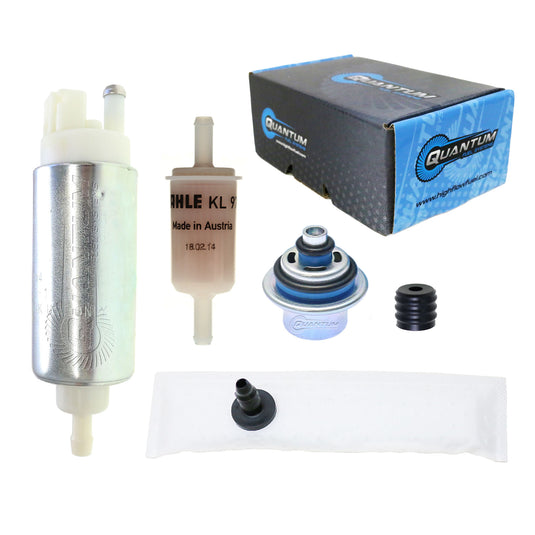 OEM Replacement In-Tank EFI Fuel Pump w/ Fuel Pressure Regulator, Fuel Filter, Strainer HFP-404-RF image 1