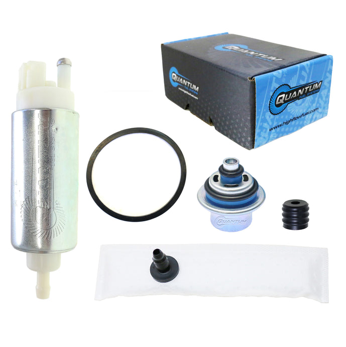 OEM Replacement In-Tank EFI Fuel Pump w/ Fuel Pressure Regulator, Tank Seal, Strainer HFP-404-RT image 1