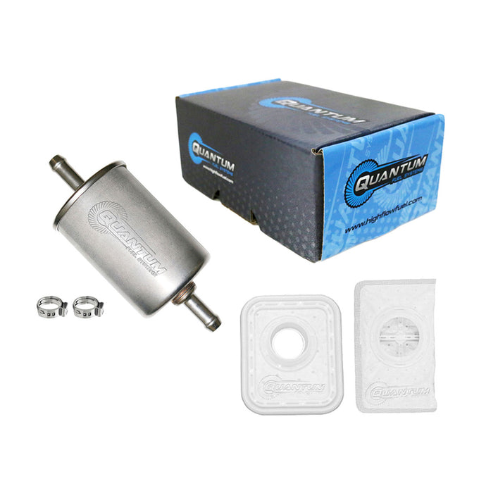 Fuel Pump Strainer/Filter Kit w/ Fuel Filter, Strainer QFS-FK112 image 1