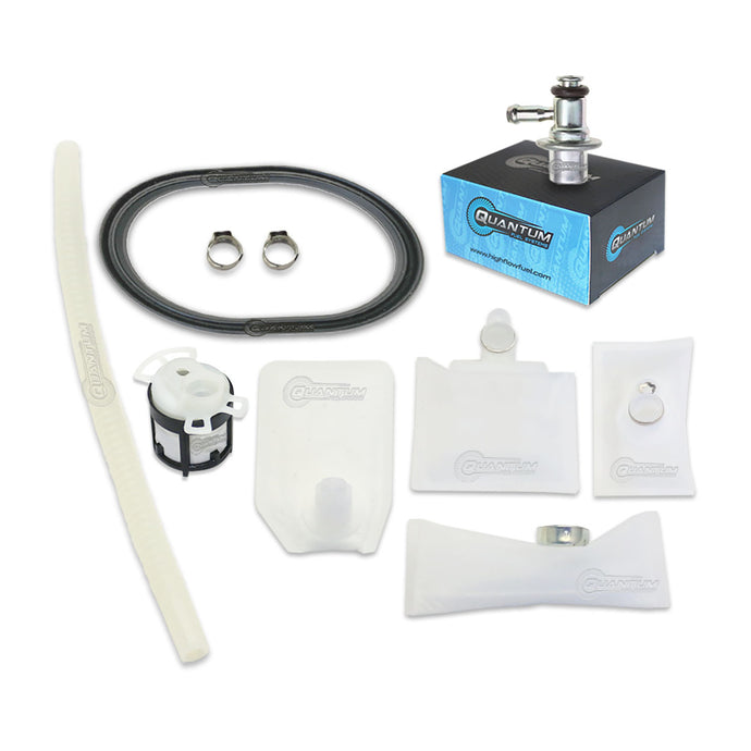 Fuel Pump Repair Kit w/ Fuel Pressure Regulator, Tank Seal, Fuel Filter, Strainer QFS-K306 image 1