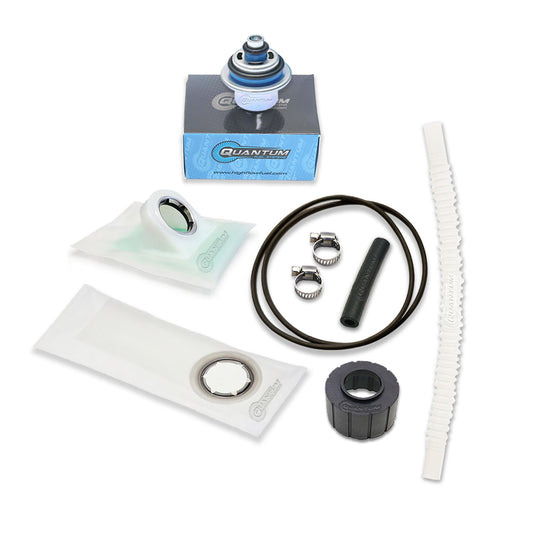 Fuel Pump Repair Kit w/ Fuel Pressure Regulator, Tank Seal, Strainer QFS-K310 image 1