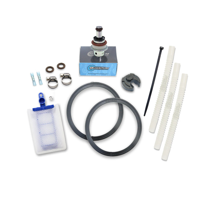 Fuel Pump Repair Kit w/ Fuel Pressure Regulator, Tank Seal, Strainer QFS-K313 image 1