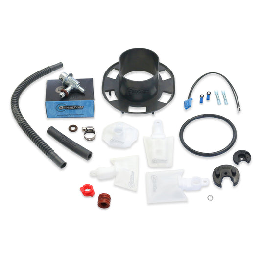 Fuel Pump Repair Kit w/ Fuel Pressure Regulator, Tank Seal, Strainer QFS-K324 image 1