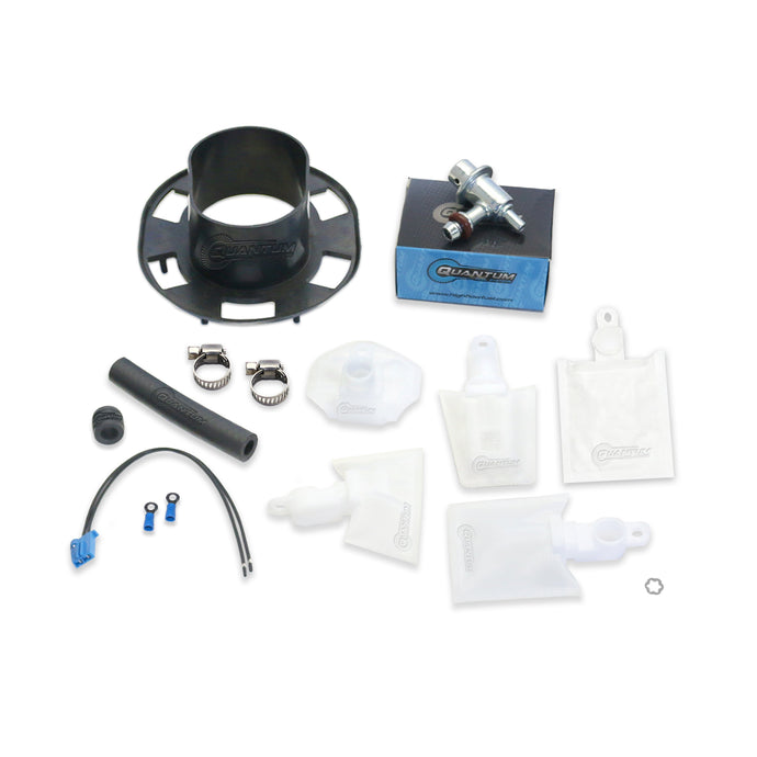 Fuel Pump Repair Kit w/ Fuel Pressure Regulator, Tank Seal, Strainer QFS-K328 image 1