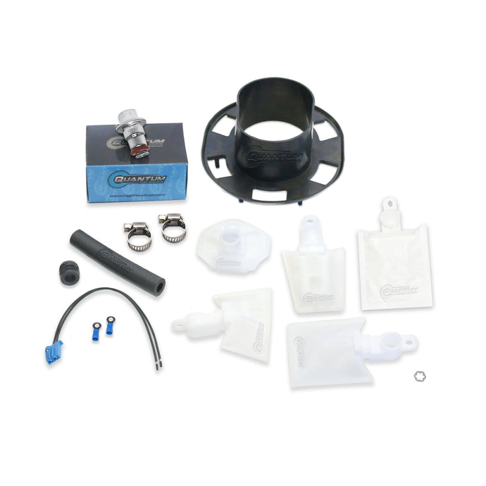 Fuel Pump Repair Kit w/ Fuel Pressure Regulator, Tank Seal, Strainer QFS-K329 image 1