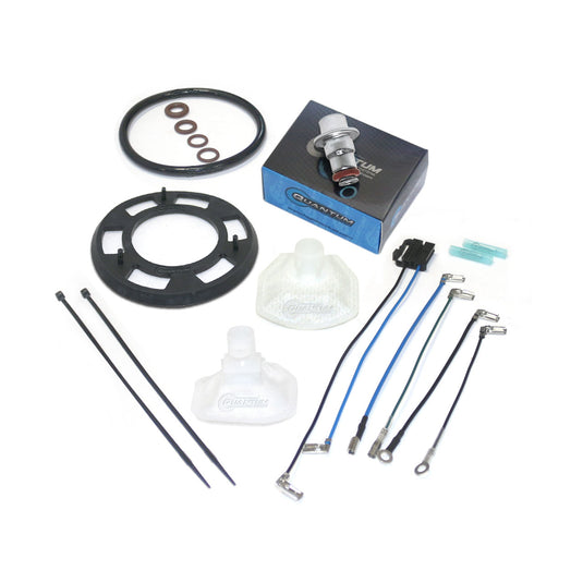 Fuel Pump Repair Kit w/ Fuel Pressure Regulator, Tank Seal, Strainer QFS-K332 image 1