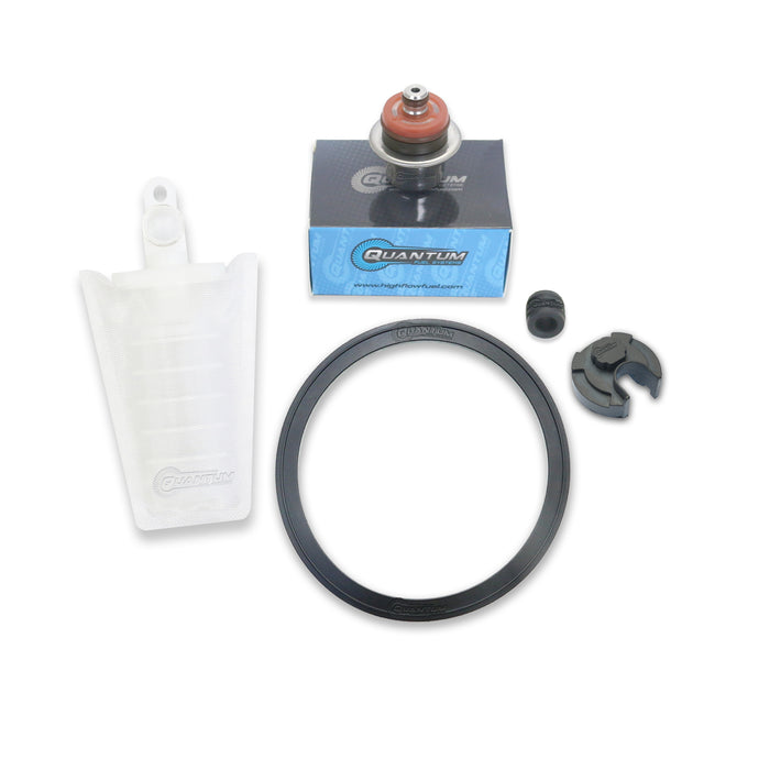 Fuel Pump Repair Kit w/ Fuel Pressure Regulator, Tank Seal, Strainer QFS-K337 image 1